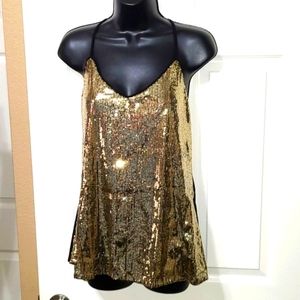Grace Karin Strappy Sequin Tank Size Lg NWT (2)